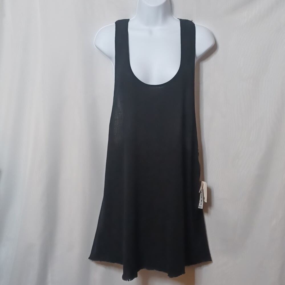 BILLABONG Beach Wear Black Dress With Crochet Back. Size M
